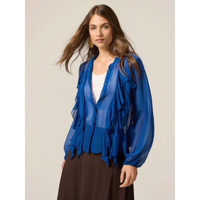 Chemise en tissu fluide viscose/soie OLTRE