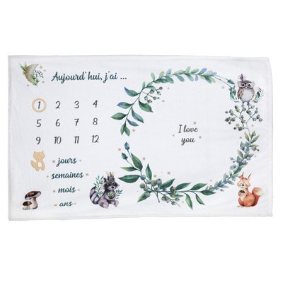 Couverture âge étape bébé Nature ATMOSPHERA