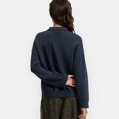 Wool/Cotton Polo Jumper LA REDOUTE COLLECTIONS