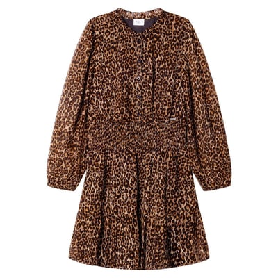 Robe Courte À Imprimé Animal PEPE JEANS