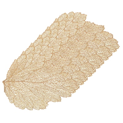 Lot de 6 sets de table motif feuille TOILINUX