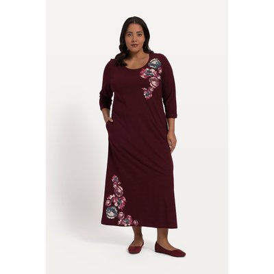 Robe en jersey, coupe évasée, imprimé floral ULLA POPKEN