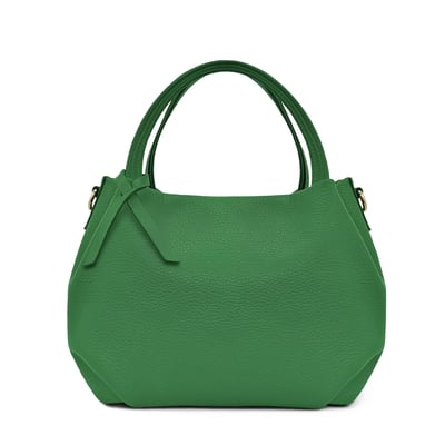 Sac à main en cuir grainé italien BUBBLE OH MY BAG