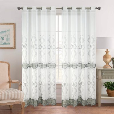 Paire de voilage au style oriental HOME MAISON