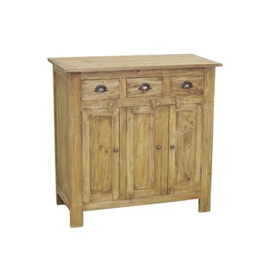 Bahut en acajou naturel antique AUBRY GASPARD