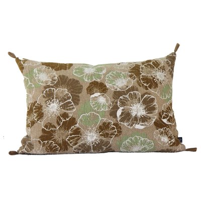 Coussin déhoussable au style fleuri SUD ETOFFE