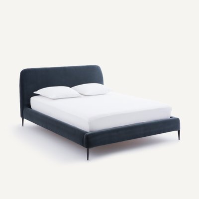 Lit 2 places en velours design E. Gallina, Oscar AM.PM
