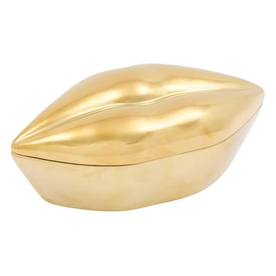 Boîte déco oblong en dolomite CRUSH ATMOSPHERA