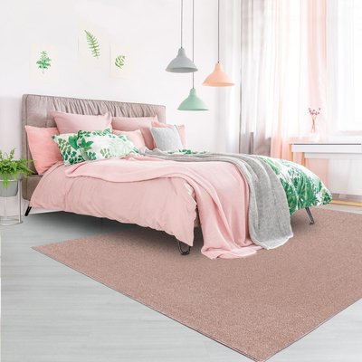 Tapis salon et chambre tissé motif uni SOULA UN AMOUR DE TAPIS