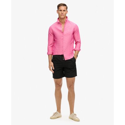 Short de bain haut de gamme brodé longueur 43 cm SUPERDRY
