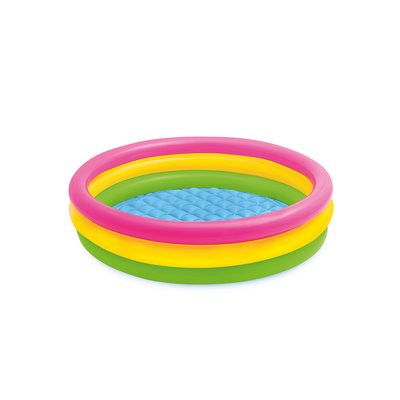 Pataugeoire 3 bodins pour enfants. 114*25 cm INTEX