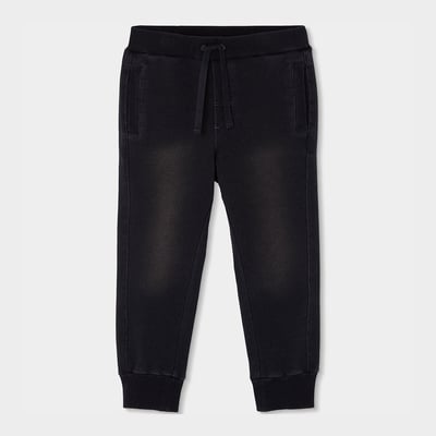 Pantalon molleton garçon effet denim BOBOLI