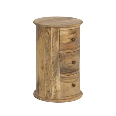Table de chevet en bois de manguier  MAËVA MADE IN MEUBLES 