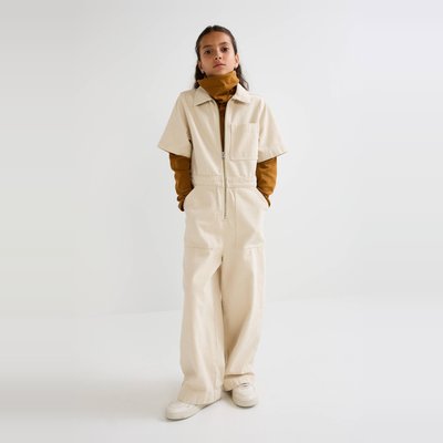 Combinaison manches courtes unie en coton BIO MONOPRIX