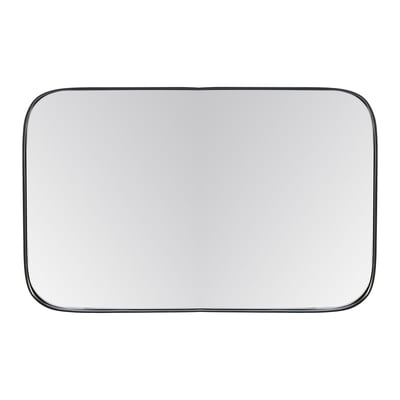 Miroir rectangulaire aux bords arrondis 100x70cm EMDE