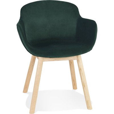 Fauteuil en bois et textile, Frida KOKOON DESIGN