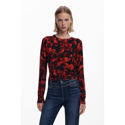 Pull fin à fleurs DESIGUAL