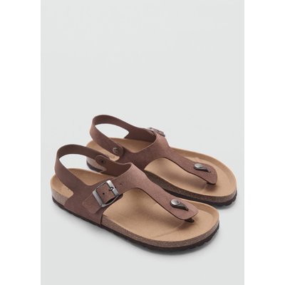 Sandales lanieres cuir La Redoute