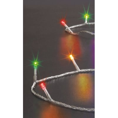 Guirlande lumineuse d'extérieur 10 m 100 LED blanc froid 13 fonctions sur secteur FEERIC LIGHTS & CHRISTMAS