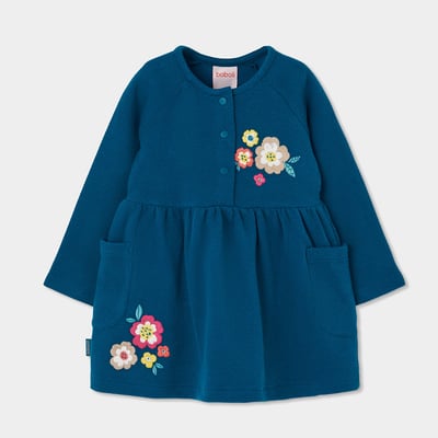 Robe maille imprimée de fleurs BOBOLI
