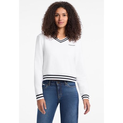 Sweat-Shirt Court Col En V GUESS JEANS