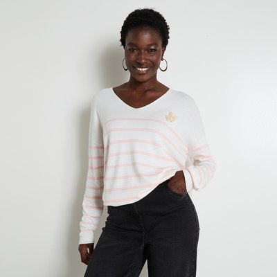 Pull col V GRAIN DE MALICE