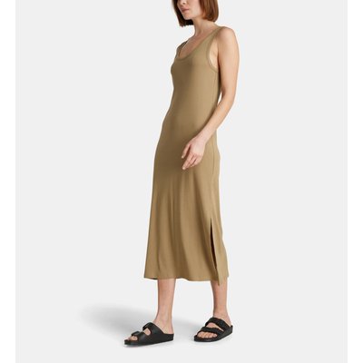 Robe Longue Débardeur Sako Rib Maille Côtelée Coton GALERIES LAFAYETTE