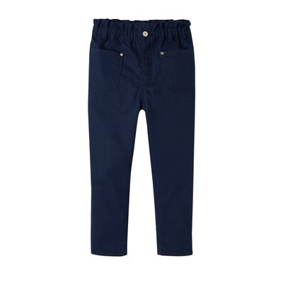 Pantalon indestructible style paperbag VERTBAUDET