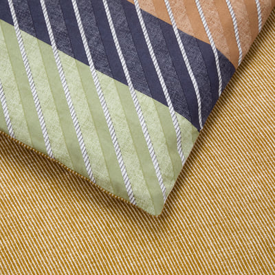 Housse de couette en satin de coton lavé multicouleurs, SPENCER DESFORGES