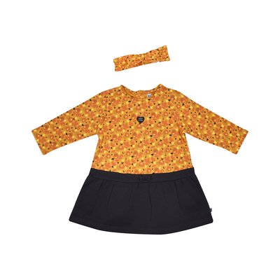 Robe bandeau joelie molleton manches longues bebe SUCRE D'ORGE