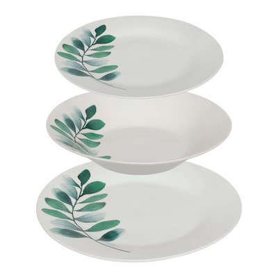 Service vaisselle 18 pièces VEGETAL SECRET DE GOURMET