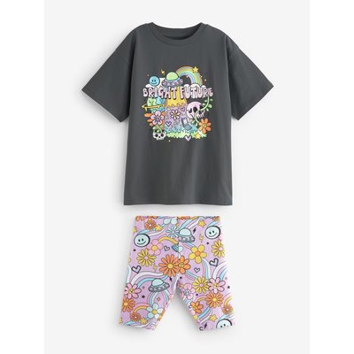 Short cycliste et t-shirt, ensemble NEXT
