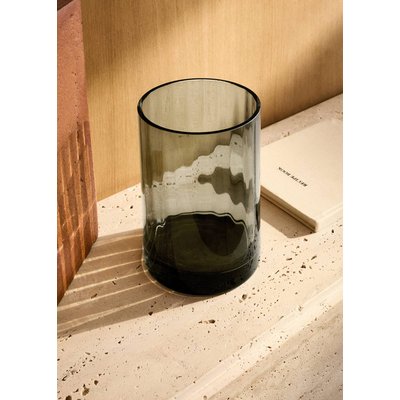 Vase en verre soufflé à la main moyen MANGO HOME