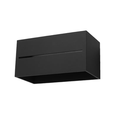Applique Aluminium Noir G9 2 Lobo EDEN