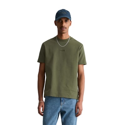 T-shirt relaxed en jersey de coton bio épais MARC O’POLO DENIM