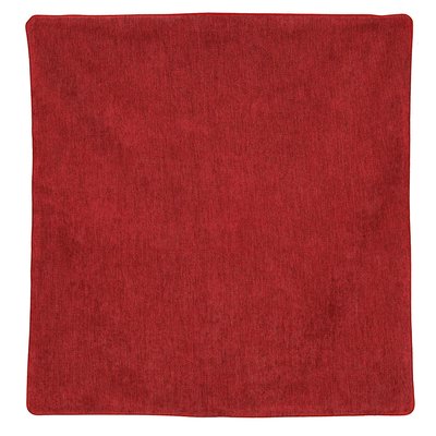 Housse de coussin passepoilée  - Effet velours LINDER