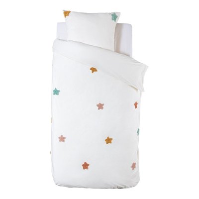 Housse de couette enfant  Motif en relief +  100% coton 57 fils ATMOSPHERA