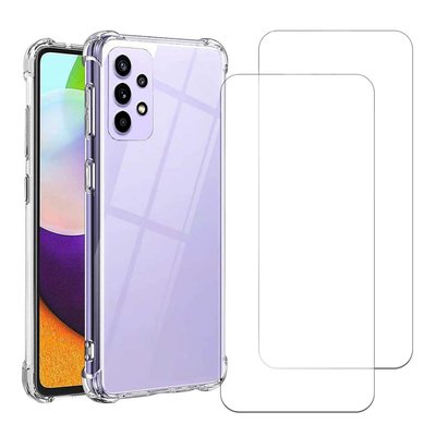 Coque Galaxy A52 antichoc + 2 vitres EVETANE
