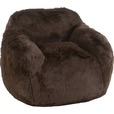 Fauteuil  doux en polyester effet cocon pour salon cosy RECOLLECTION