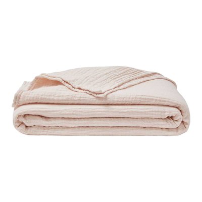 Plaid uni en gaze de coton, JAZZY ESSIX