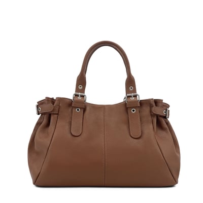 Sac bowling en cuir grainé NEW PRINCESSE XL OH MY BAG