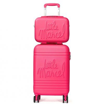 Lot valise cabine 55cm plus un vanity rigide LITTLE MARCEL