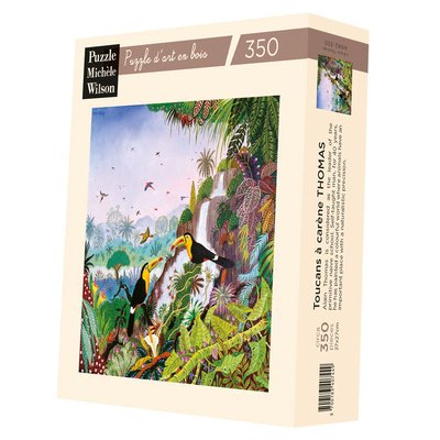 Toucans à carène d'Alain Thomas PUZZLE MICHELE WILSON