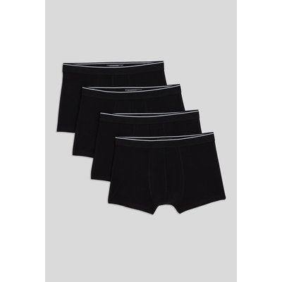 Lot de 4 boxers en coton, certifié OEKO-TEX MONOPRIX