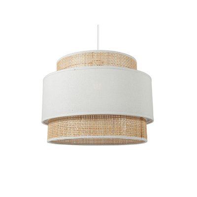 Suspension Gigogne Rotin 3 Abat-Jour - Ostaria OSTARIA