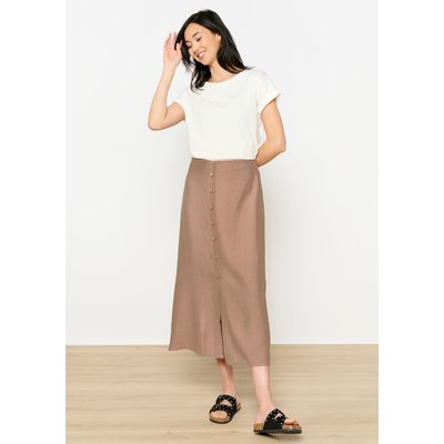 Jupe midi boutonnée LOLALIZA