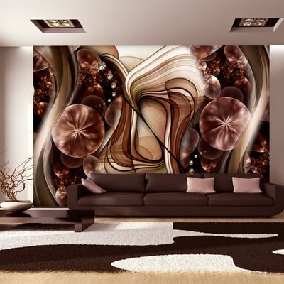 Papier peint intissé panoramique Abstractions Cabinet of Curiosities EDEN