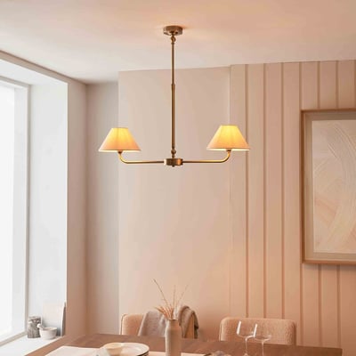 Lilith 2-Light Pendant Light with Tapered Shades ÉDITÉ
