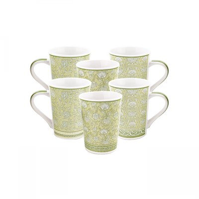 Lot de 6 mugs, SOLIMAN ARTIME