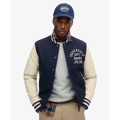 Blouson Bomber surpiqué Varsity SUPERDRY